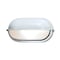 Access Lighting Nauticus, 1 Light Outdoor Bulkhead, White Finish, Frosted Glass 20291-WH/FST - alternate 1